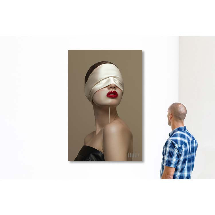 BLINDFOLDED MILKMAID