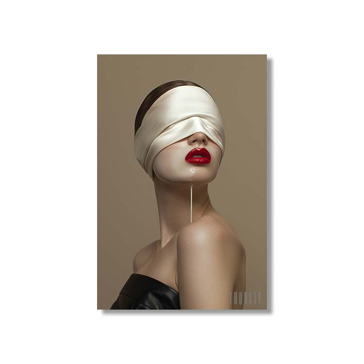BLINDFOLDED MILKMAID