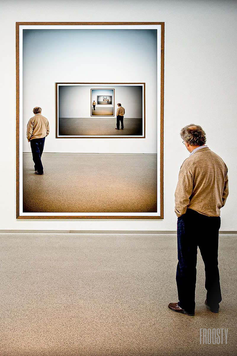 FROOSTY | Christian Kernchen - THE RETURNING SELF-REFLECTIONS OF A MAN - digital Artwork - Kunstwerk - Artprint - Kunstdruck - Photography - Fotografie - Portrait - Aufnahme - Urban Photography - color - farbig - limited Edition - limitierte Auflage - Hahnemühle - frosty