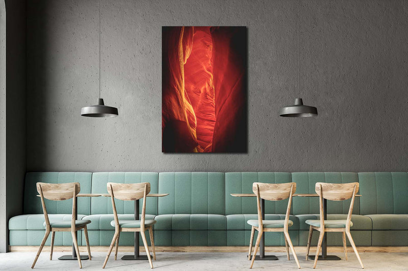 FROOSTY | Christian Kernchen - THE VIRGIN OF ANTELOPE CANYON - USA - Artwork - Kunstwerk - Artprint - Kunstdruck - farbig - color - limited Edition - limitierte Auflage - Hahnemühle - frosty