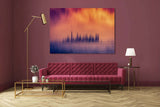 FROOSTY | Christian Kernchen - NEW YORK CITY SKYLINE - USA - America - Minimalist Architectural Composition - digital Artwork - Kunstwerk - Artprint - Kunstdruck - Photography - Fotografie -  farbig - color - limited Edition - limitierte Auflage - Hahnemühle - frosty