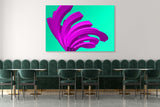 FROOSTY | Christian Kernchen - The Twisted Steel - Purple on Green - 3D - Pop Art - Artwork - Kunstwerk - Artprint - Kunstdruck - farbig - color - limited Edition - limitierte Auflage - Hahnemühle - frosty