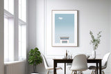FROOSTY | Christian Kernchen - M Ü N C H E N - Building - Gebäude - minimalist Architectural Composition  - Artwork - Kunstwerk - Artprint - Kunstdruck - farbig - color - limited Edition - limitierte Auflage - vertical - Hahnemühle - frosty